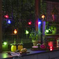 KonstSmide Partylight lichtsnoer met 20 gekleurde lampjes - 2379-500 - thumbnail