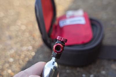 SILCA "eolo iv" co2-patronen opzetstuk co2 cartr.pump eolo iv black/red
