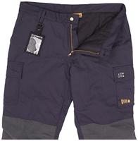 Blåkläder Multinorm winterwerkbroek 18691513 | Marineblauw/Oranje | Maat 62 - 7330509716885 - thumbnail