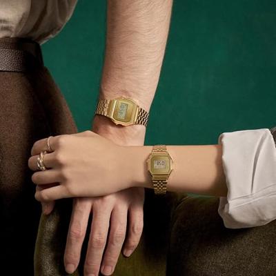 Unisex horloge Casio A158WEGV-9AEF Gouden