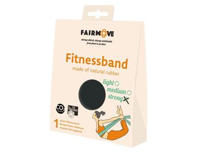 Fairzone Fitnessband - strong - zwart Fairzone Fitnessband - strong - zwart