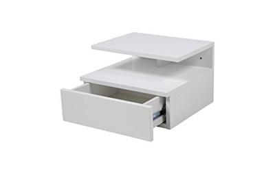 Nachtkastje Granbo - 1 lade - wit - Leen Bakker