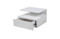 Nachtkastje Granbo - 1 lade - wit - Leen Bakker - thumbnail