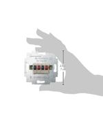 ABB 2CKA000230A0402 Luidsprekeraansluiting IP20 Wit, Parel-wit - thumbnail