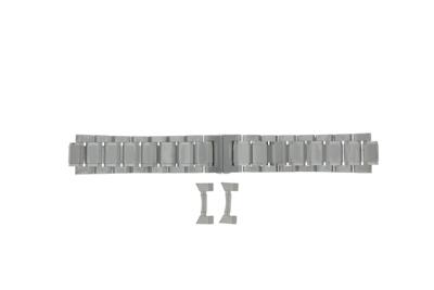 Horlogeband Burberry BU9901 / Matt Roestvrij staal (RVS) Staal 22mm