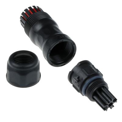 Amphenol CB-05BMMA-QL8SP0 X-Lok 5 Pin Male Connector | Male Contact | Middle Size | Krimp |10 A