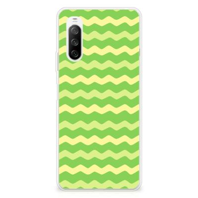 Sony Xperia 10 III | TPU bumper | Waves Green