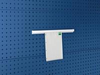 Bott Documentenhouder | DIN A4 hoog aluminium | B500xD10xH50 mm | geschikt voor geperforeerde platen | 1 stuk - 14022042 14022042 - thumbnail