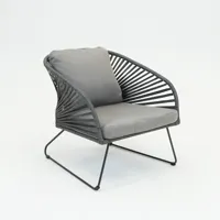 Loungestoel Izumi grijs - thumbnail