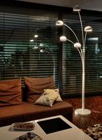 Artistiq Vloerlamp 'Gregor' 5-lamps, kleur Wit - thumbnail