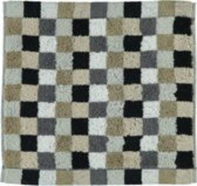 Cawö Cawo Lifestyle Karo Gezichtsdoekje 7047 Kiezelsteen-37 30x30