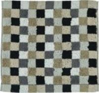 Cawö Cawo Lifestyle Karo Gezichtsdoekje 7047 Kiezelsteen-37 30x30 - thumbnail