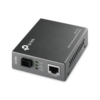 TP-LINK 10/100M RJ45 naar 100M single-mode SC fiber Converter - MC111CS SMB