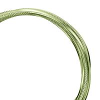 Vaessen Creative • aluminiumdraad triangle embossed 2.8mmx5m apple green - thumbnail