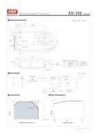MEAN WELL SD-350B-12 DC/DC-converter 330 W Aantal uitgangen: 1 x Inhoud 1 stuk(s) - thumbnail