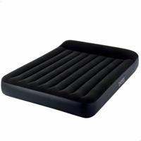 Intex 64150nd 2-persoons luchtbed + ingebouwde elektrische pomp 152x203x25 cm zwart - thumbnail