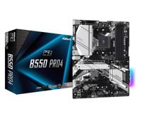 ASRock B550 Pro4 Moederbord Socket AMD AM4 Vormfactor ATX Moederbord chipset AMD® B550 - thumbnail