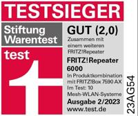 AVM WiFi-versterker FRITZ!Repeater 6000 20002908 6000 MBit/s Mesh-compatible - thumbnail