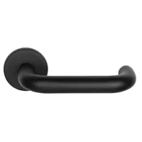 Formani Basics LB1-19 EN1906/3 deurkruk geveerd op rozet - mat zwart - thumbnail