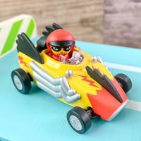 Auto crazy motors DJECO goudgeel - thumbnail