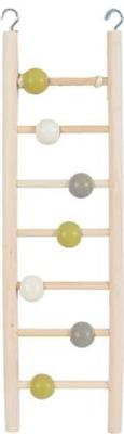 Zolux ladder hout 7 treden met kralen Zolux ladder hout 7 treden met kralen
