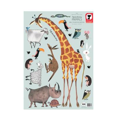KEK Amsterdam muurstickers set fiep westendorp animals