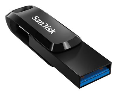 SanDisk Ultra Dual Drive Go USB-stick smartphone/tablet Zwart 64 GB USB-A 3.2 Gen 1, USB-C