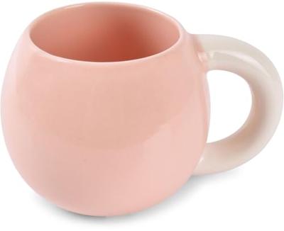 ONA Beker - Koffiemok - Lola - Rond - Roze - 330 ml