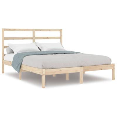 Bedframe massief hout 120x190 cm