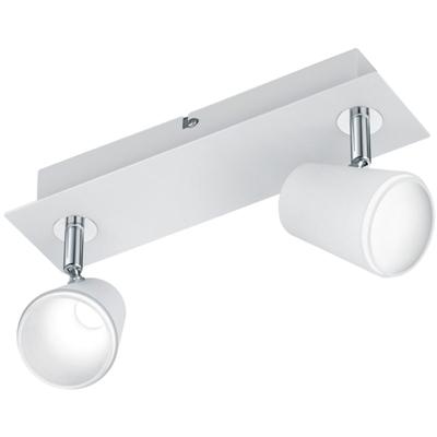 LED Plafondspot 12W Warm Wit 3000K Rechthoekig Mat Wit Aluminium