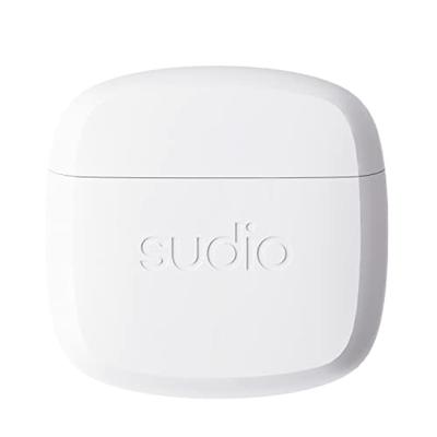 Sudio N2 In Ear headset Bluetooth Stereo Wit Headset, Oplaadbox, Touchbesturing