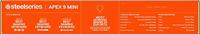 SteelSeries Apex 9 Mini Gaming toetsenbord - thumbnail