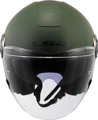 LS2 "of620 classy solid" jethelm helmet of620 classy solid s matt green