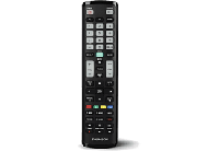 Thomson Vervangende afstandsbediening ROC1128SAM (vervangende afstandsbediening voor Samsung tv's, gebruiksklaar, adaptief, eenvoudige modus, verlichte toetsen, infrarood) zwart - thumbnail