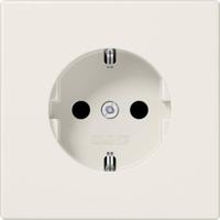 Jung LS1520 Wandcontactdoos met randaarde Inzetstuk LS plus, LS design, LS 990 Wit 1 stuk(s) - thumbnail