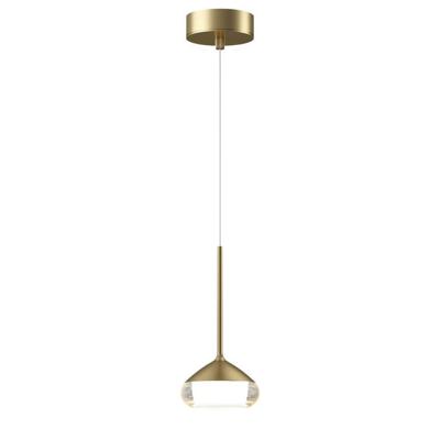 Artdelight Hanglamp Phoenix 1 lichts Ø 12 cm mat goud Artdelight Hanglamp Phoenix 1 lichts Ø 12 cm mat goud