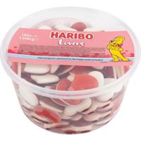 Haribo Lovers snoepgoed, pot van 150 stuks - thumbnail