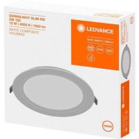 LEDVANCE 4058075079052 DOWNLIGHT SLIM ROUND (EU) LED-inbouwlamp LED LED vast ingebouwd 12 W Wit - thumbnail
