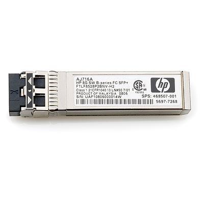 HP 8Gb kortegolf Fibre B-serie transceiver