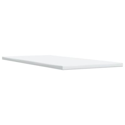 Boxspring met matras stof lichtgrijs 140x190 cm - thumbnail