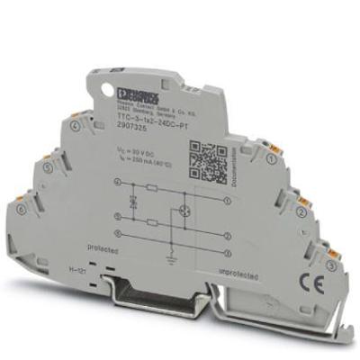 Phoenix Contact 2907325 TTC-3-1X2-24DC-PT Overspanningsveilige afleider 1 stuk(s) Phoenix Contact 2907325 TTC-3-1X2-24DC-PT Overspanningsveilige afleider 1 stuk(s)