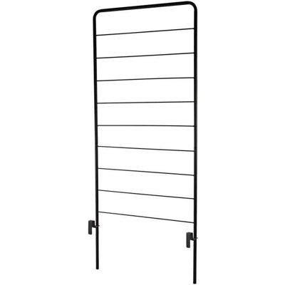 Plantenstandaard - DEROMA - Cosmo - 78 x H 163 cm - Metaal - Grijs