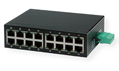 ROLINE Industrie Switch 16x RJ-45, unmanaged