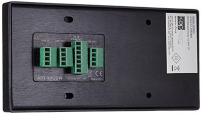 Deko Light DMX Wandcontroller Art-9 RGB/RGBW Wandbediening 172 mm 86 mm 15.3 mm