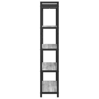 Boekenkast Grijs sonoma 80 x 30 x 153 cm Bewerkt hout - thumbnail