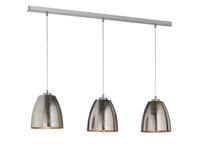 Fischer & Honsel 3-lichts hanglampCannes antiek nikkel - 60139 - thumbnail