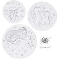 Creativ Company Mobielen met motief, d 12+15+18 cm, 300 gr, 3 set/ 1 doos - thumbnail