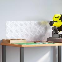 VidaXL Trap tread rechthoekig 2 pcs zilver 40 x 30 cm aluminium - thumbnail