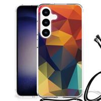 Samsung Galaxy S24 Shockproof Case Polygon Color - thumbnail