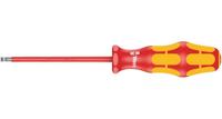 Wera 160 i VDE Platte schroevendraaier Kopbreedte: 4 mm Koplengte: 100 mm DIN EN 60900 - thumbnail